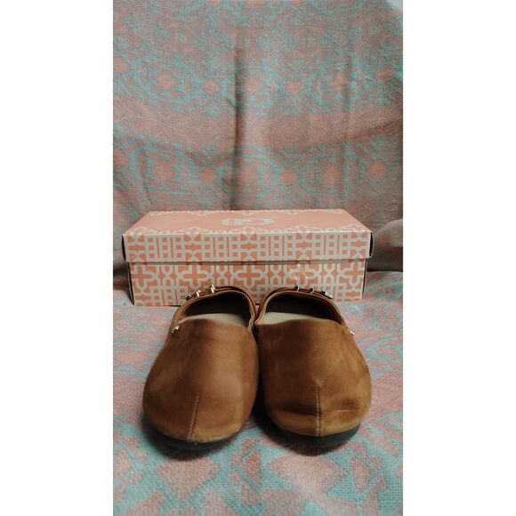 Gianni Bini Women's Brown Size 9 Buckle Slip On Flats - Picture 6 of 9